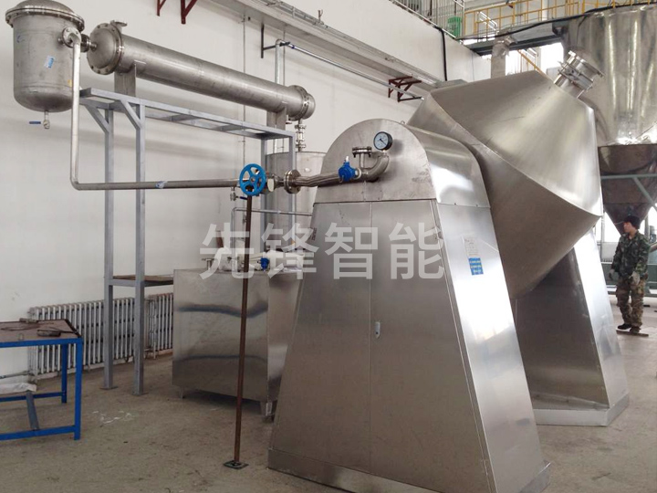 電池材料干燥工程之DGSZ型電池材料真空回轉干燥機